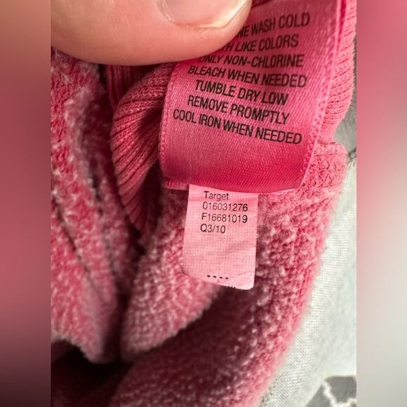 Converse One Star Red Cotton Boat Neck Sweater Pullover Shirt Top size S - Picture 8 of 12